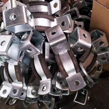 廠家供貨 隔熱滑動管托 u型螺栓支吊架_滄州佳珩金屬制品